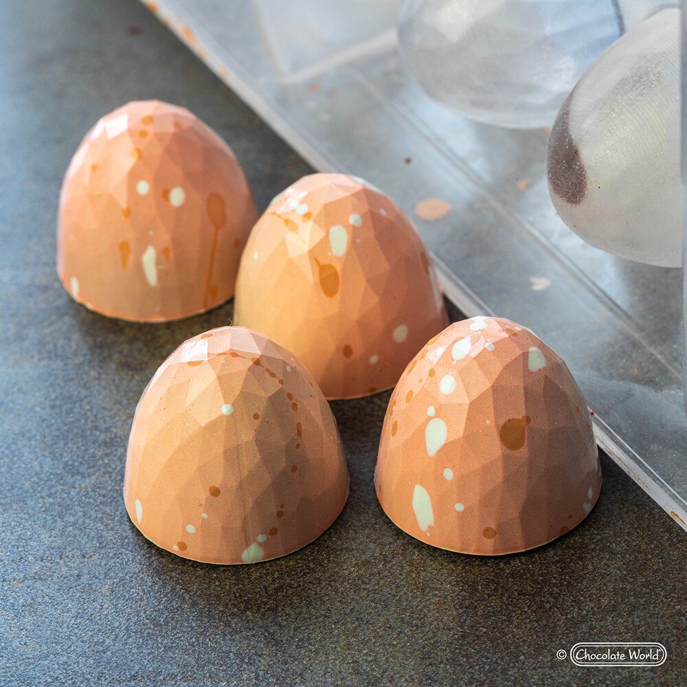 Chocolate World Mould Bullet Face